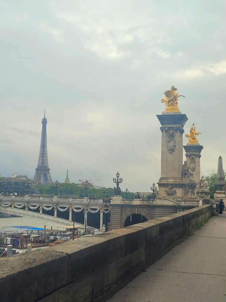 The Eiffel Tower from Pont Alexandre III, Paris