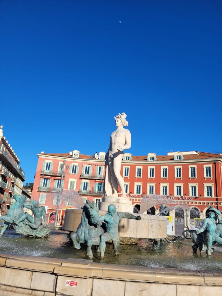 Place Masséna, Nice, France.