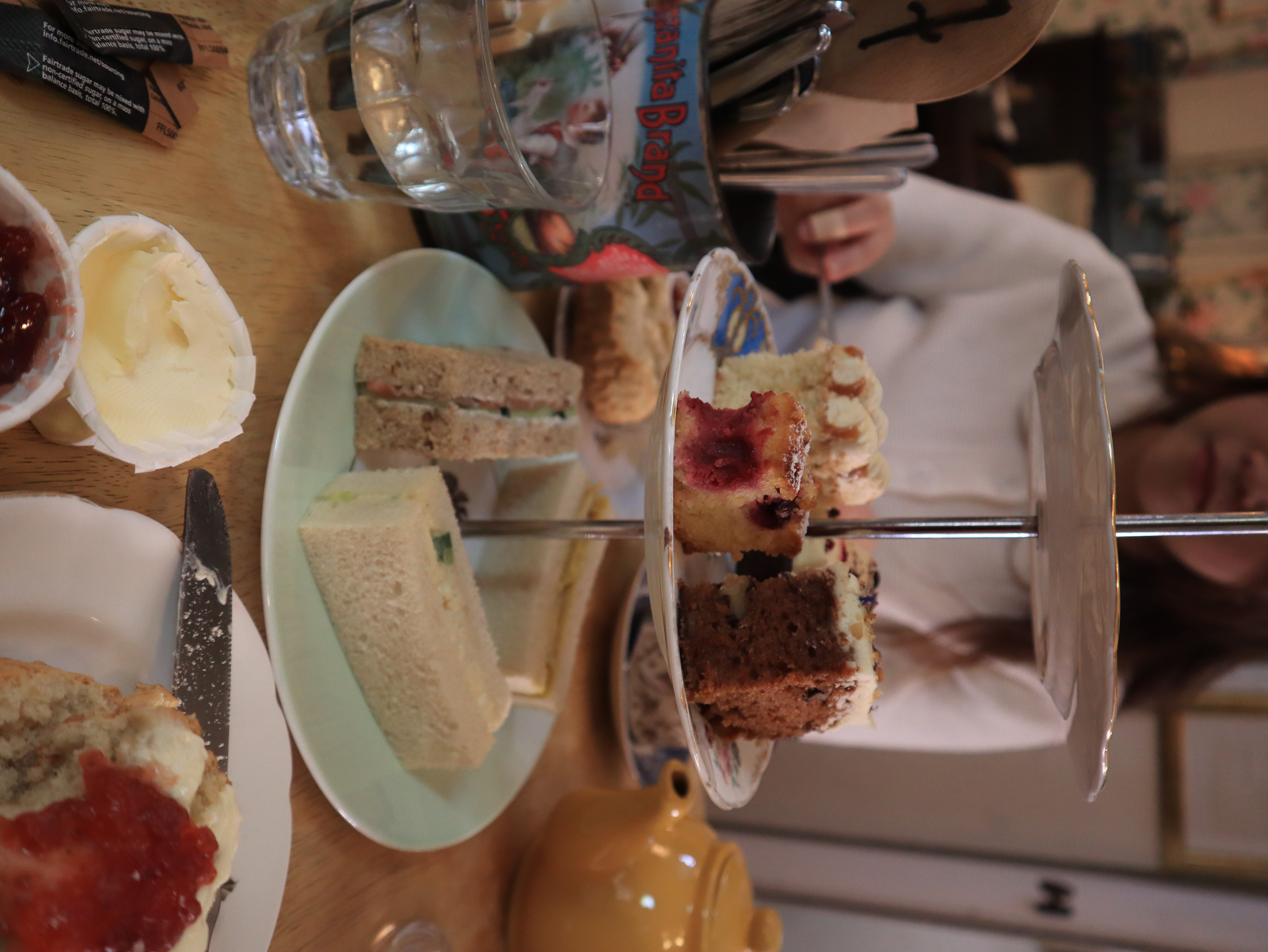 Afternoon tea in Victoria, London