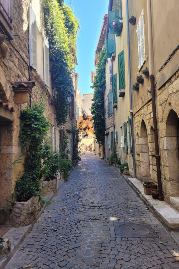 A lane in Old Town Antibes