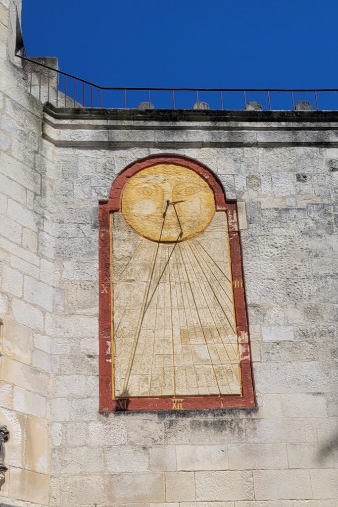 Sundial in La Rochelle, France