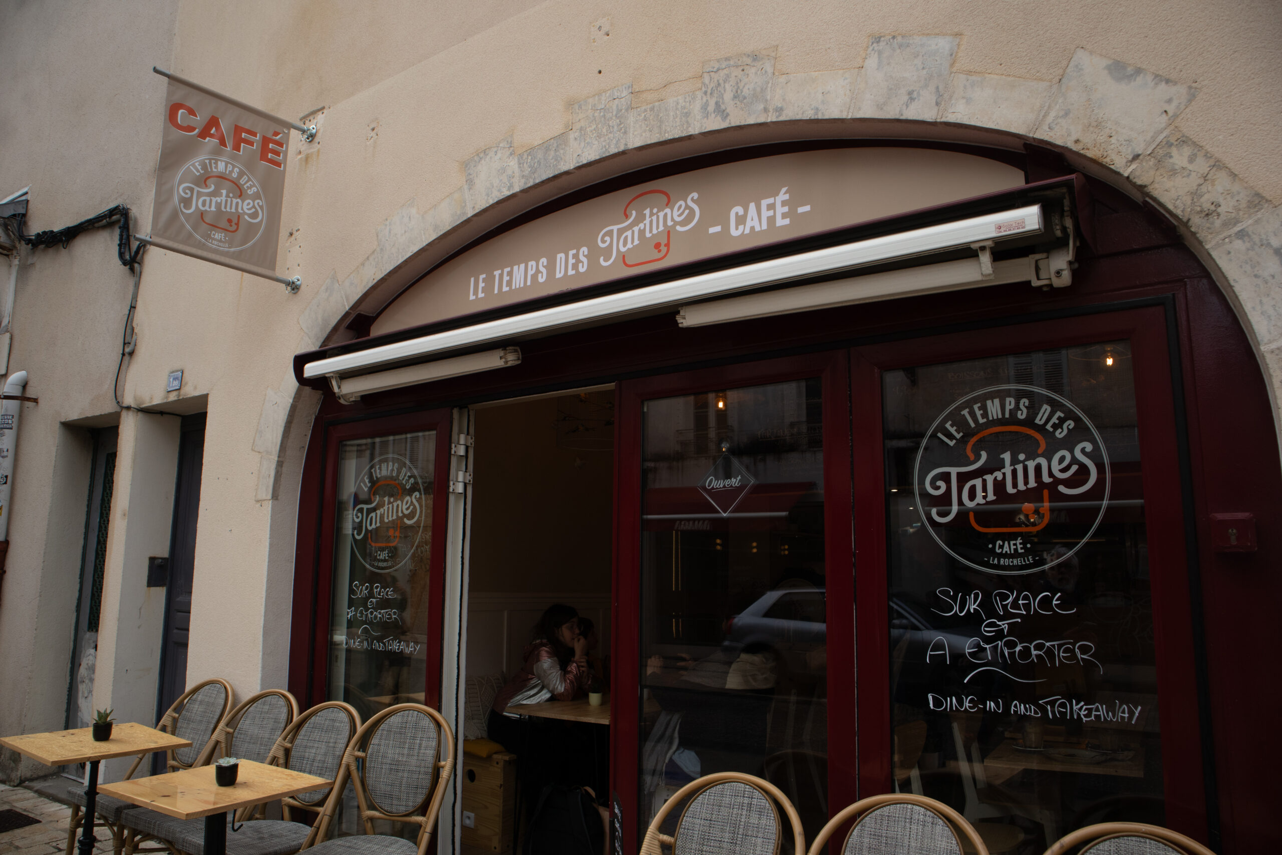 Cafe in La Rochelle