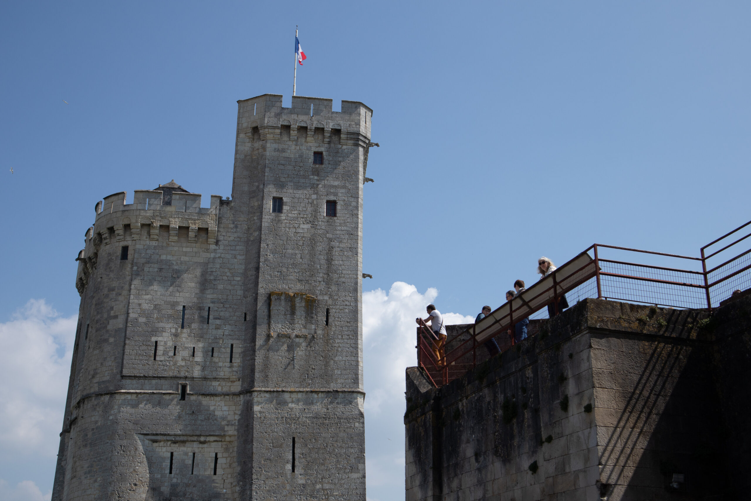 Historic tower in La Rochelle