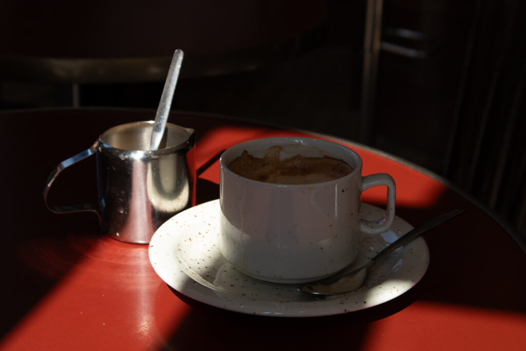 Coffee in La Rochelle, France