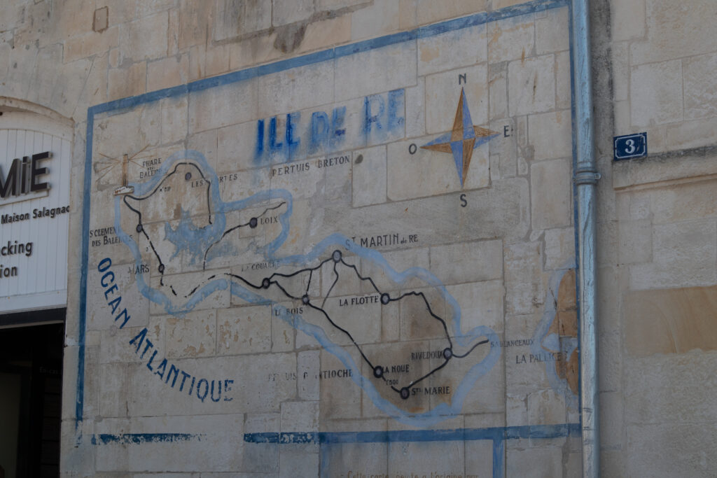 Ile de Ré map
