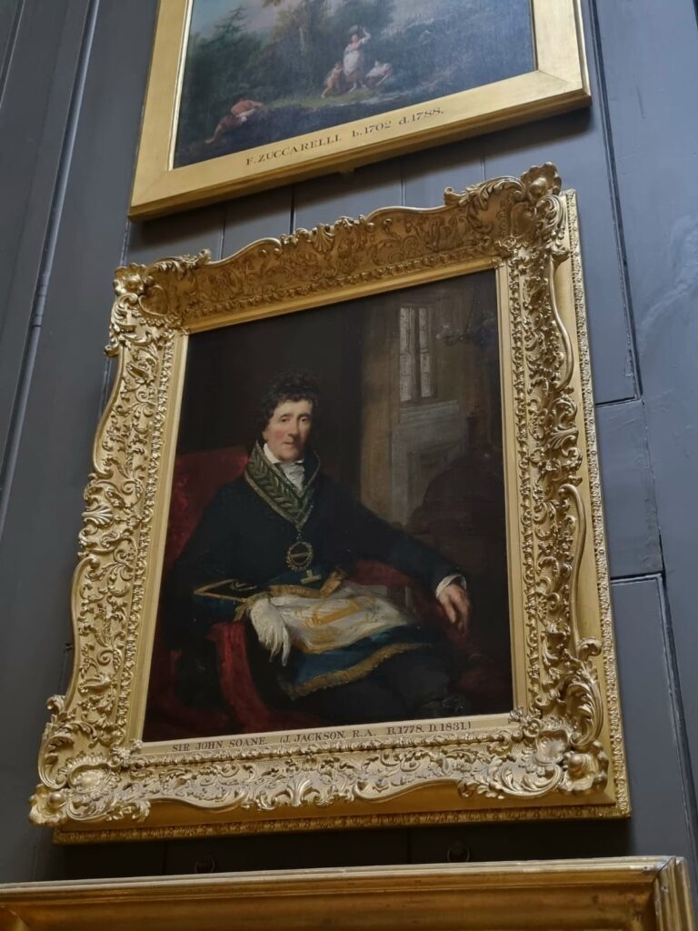 Painting of Sir John Soane