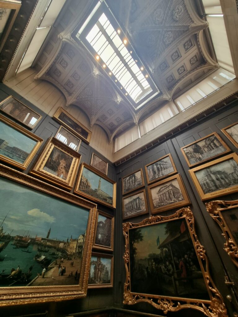 The picture room in Sir John Soane's museum