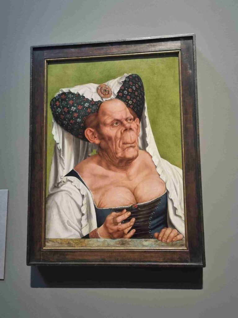 Painting at the National Gallery, London