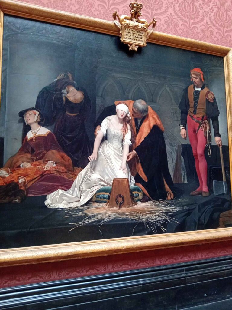 Lady Jane Grey painting, London