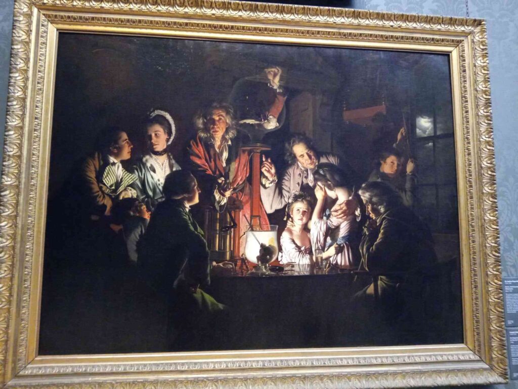 The Scientific Revolution painting, London