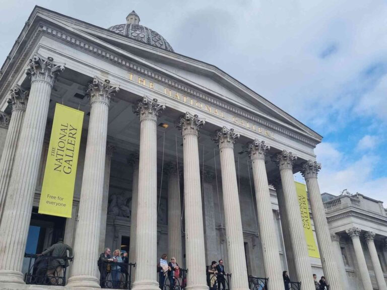 The National Gallery, Trafalgar Square, London, England