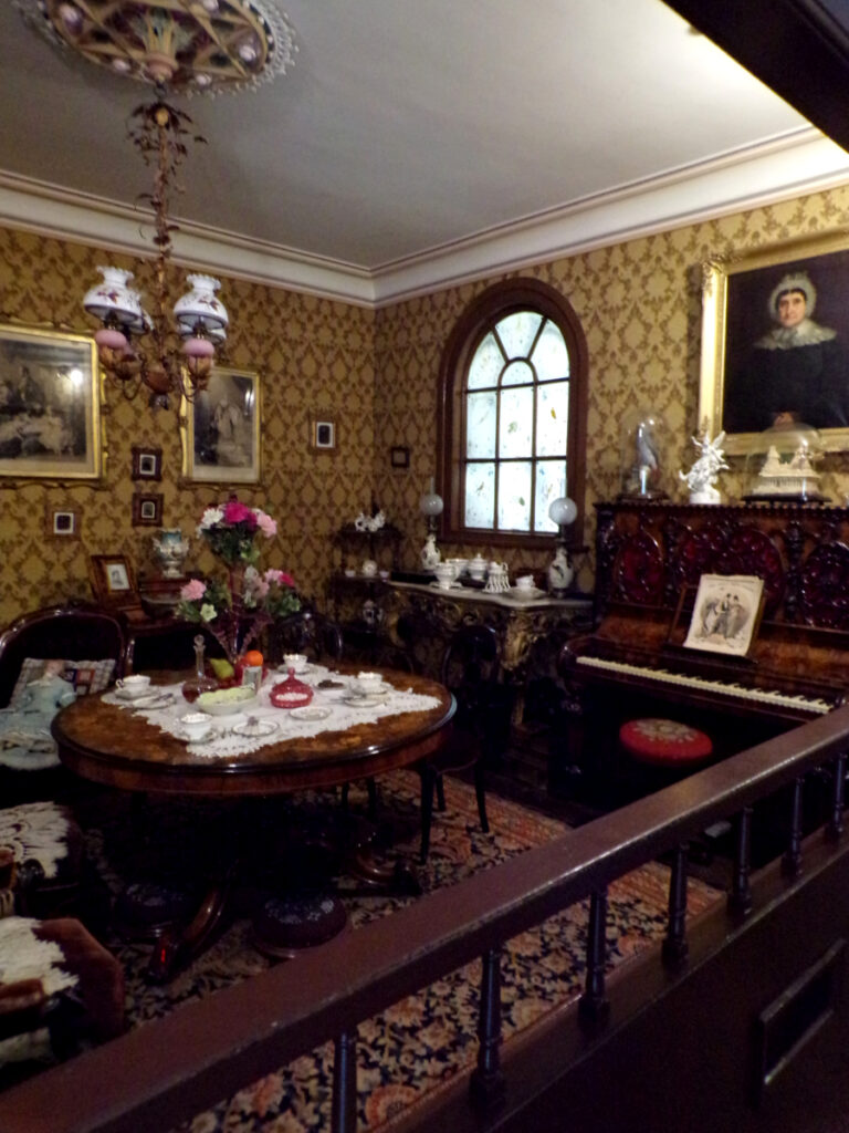 York Castle Museum Victorian house display