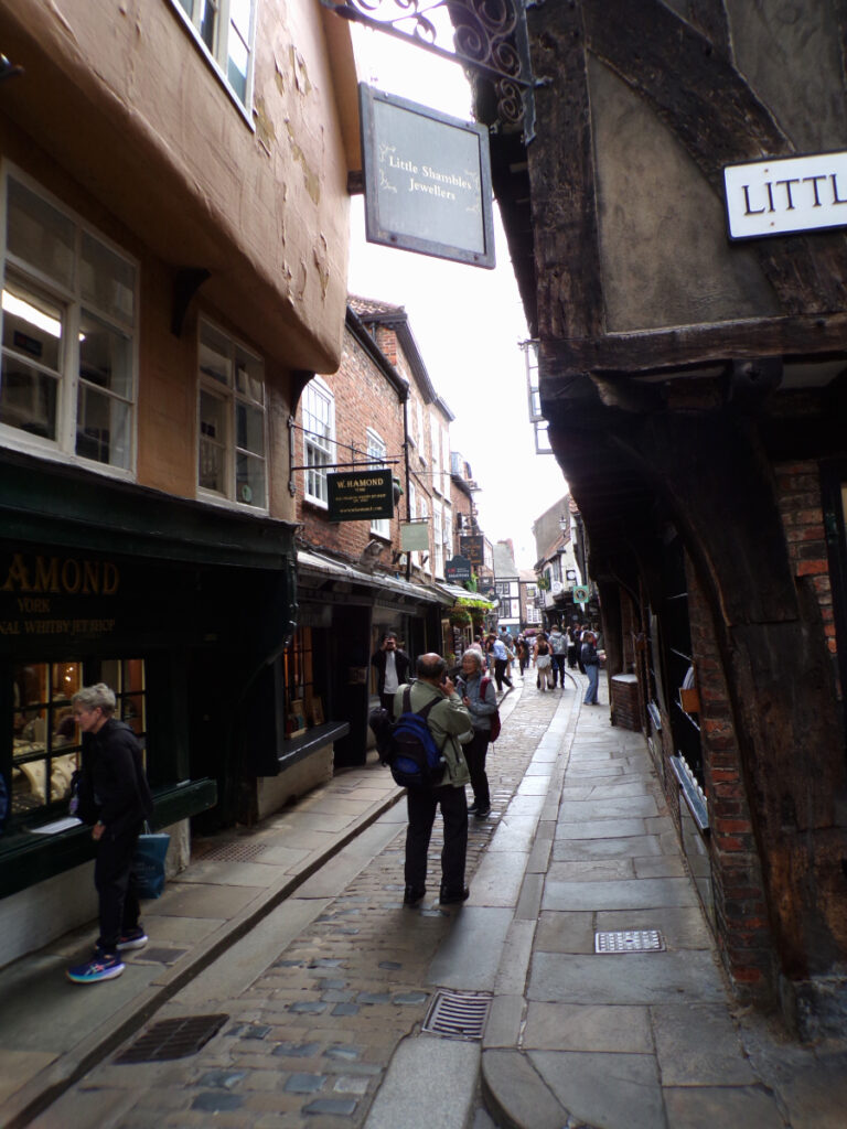 A view of the Shambles, York, North Yorkshire, England